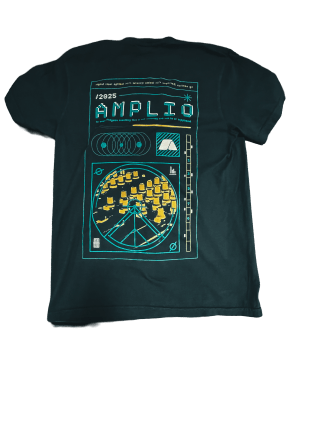 Floating T-shirt illustration
